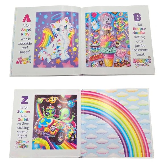 Lisa Frank Hardback ABC Alphabet Book - Picture 6 of 8